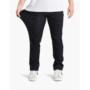 Mugsy Jeans Mens 33x34 Darkest Blues Dark Wash Stretch Slim Fit FLX5NDB Denim